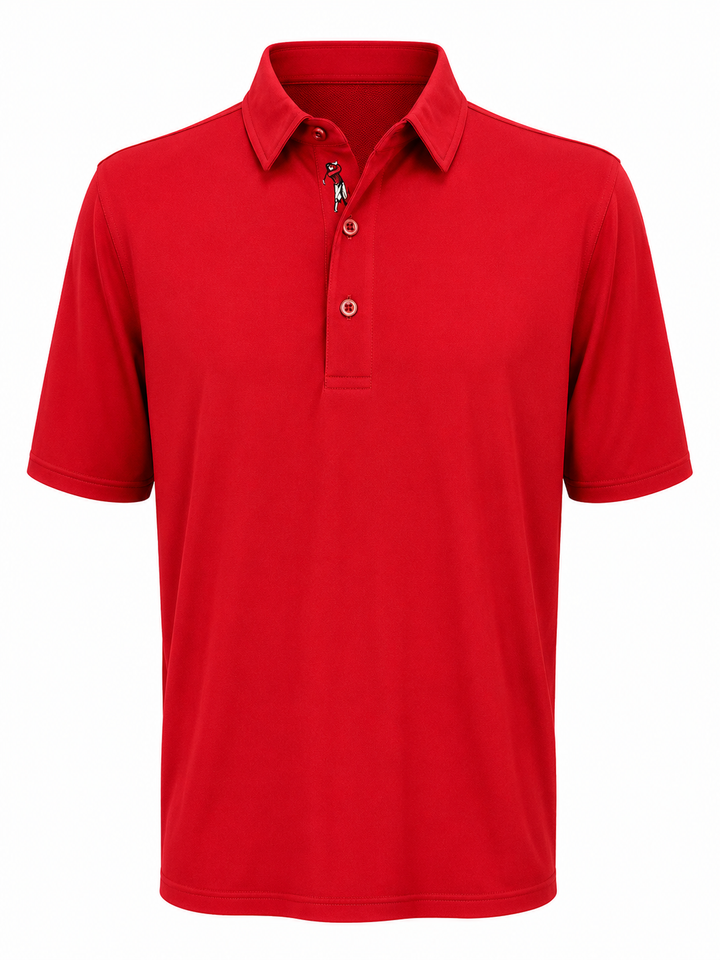 Bobby Jones Red Performance Jersey Polo - Large