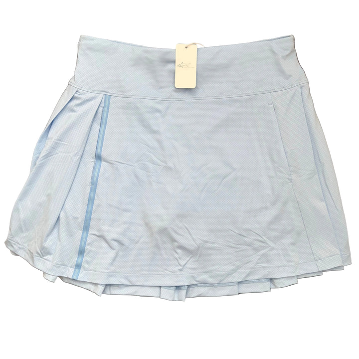 Greg Norman ML75 Chase Skort 16" - Blue Haze - Medium - Skorzie