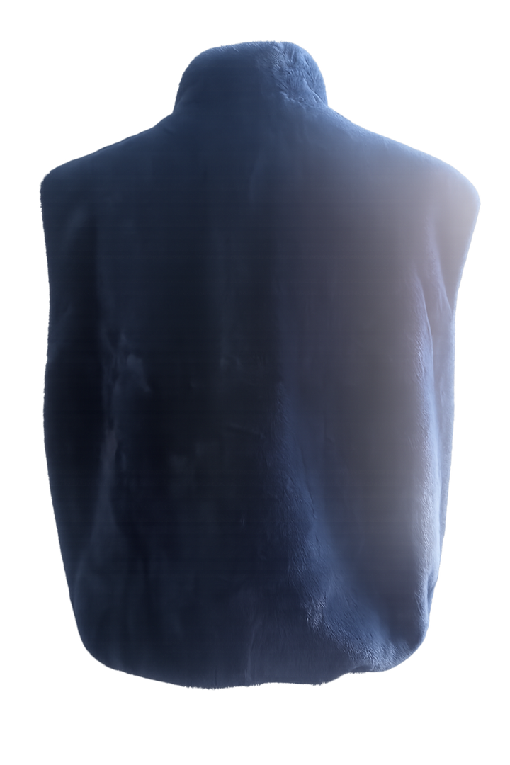Renuar Faux Fur Vest - Oxford