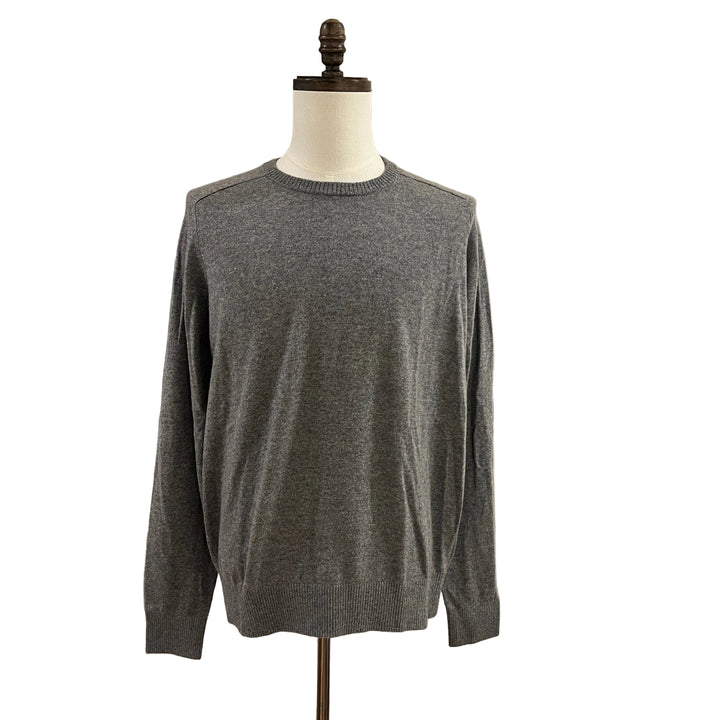 B. Draddy Cashmere Crewneck - Grey Heather - Large - Skorzie