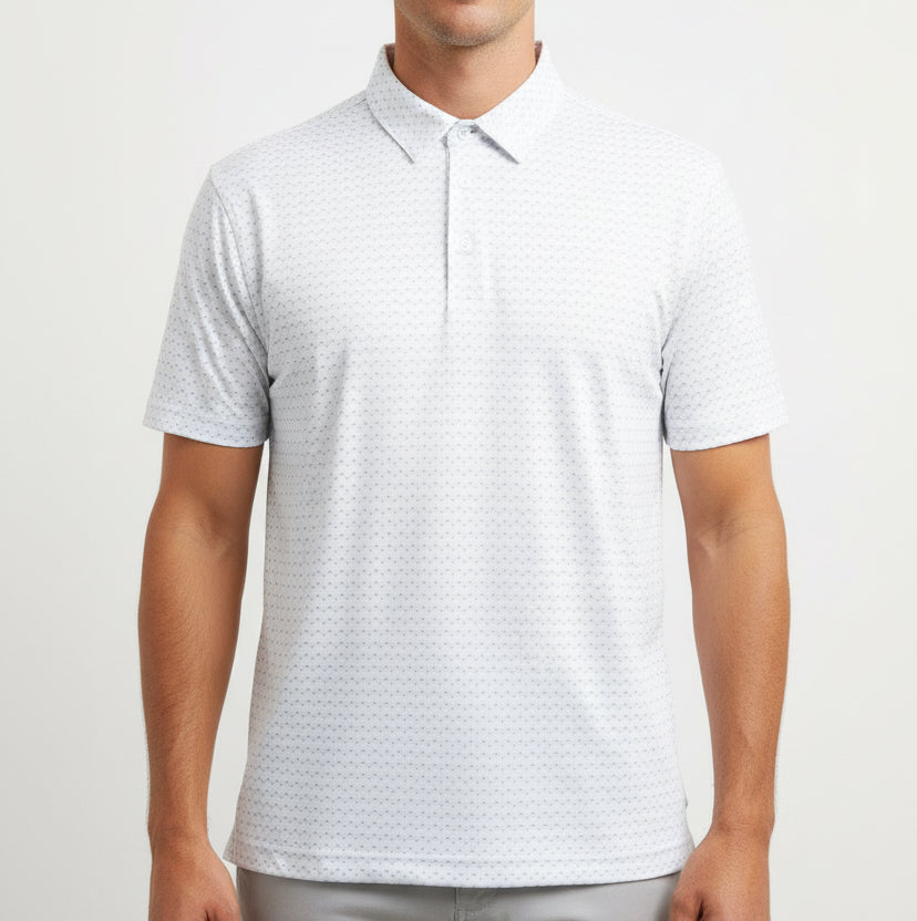 Straight Down Men's Golf Polo Brookhurst Mint Size L