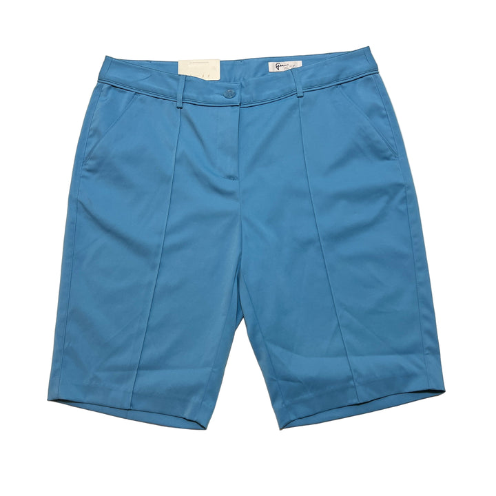 Greg Norman Women's Golf Short 11" - Ocean Blue - Size 10 (FINAL SALE ITEM)