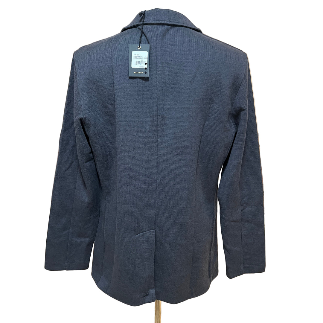 Billy Reid Ottoman Knit Sport Coat - Carbon Blue - Large