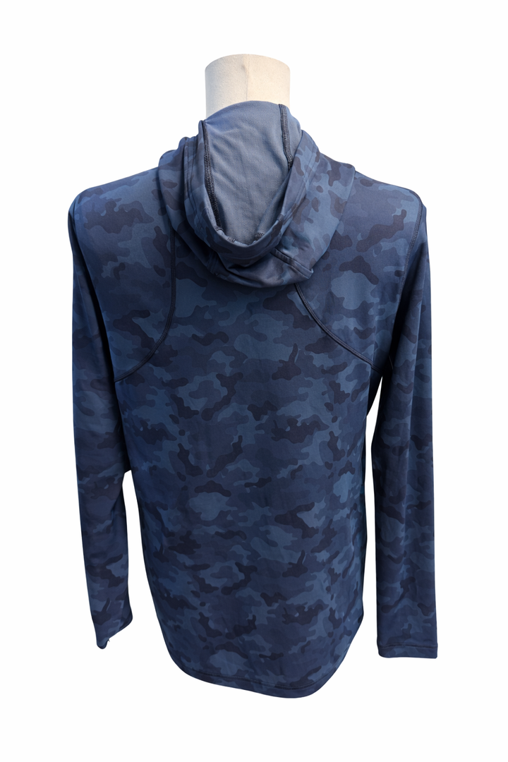 G/FORE Men's Brushed Back Tech Terry Hoodie - Twilight Camo - Small