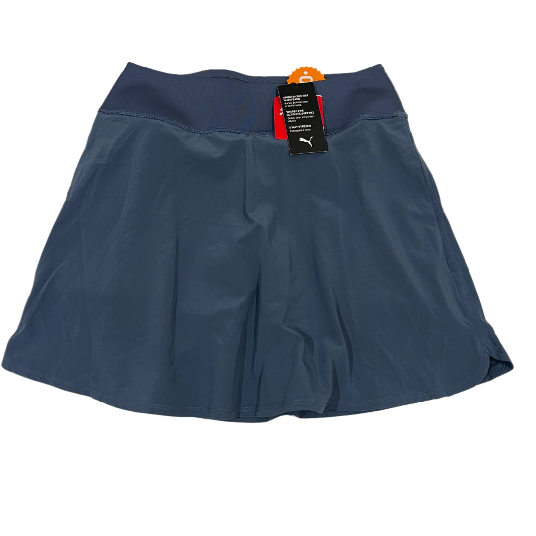 Puma PWRSHAPE Skort (16") - Slate Blue - Skorzie