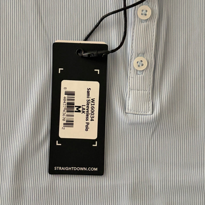 Straight Down Women's Golf Polo Sami S/L Lake Size M