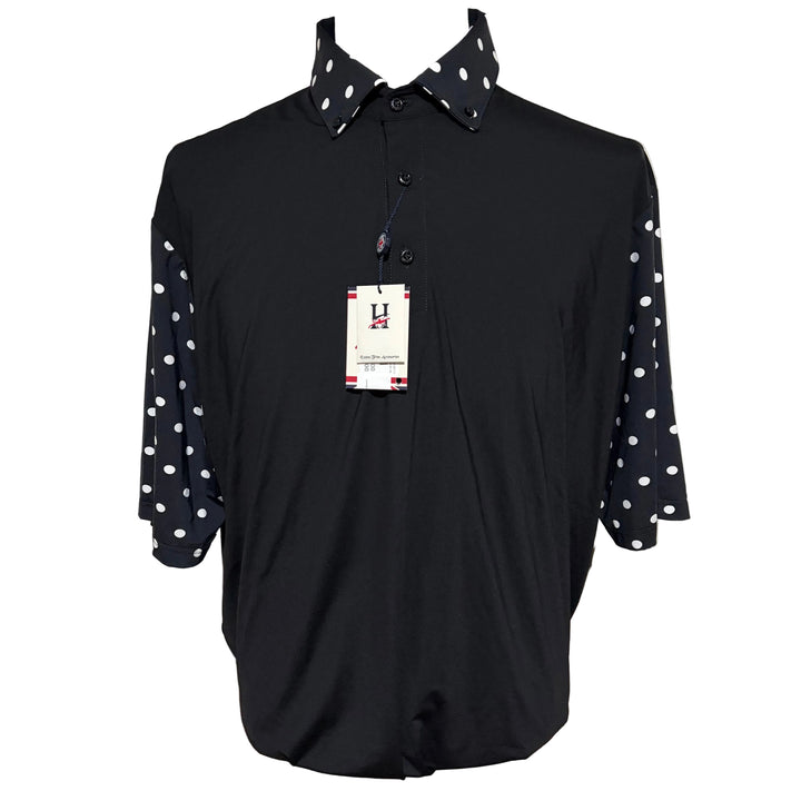 Oxford Hounds Alford Dots Polo - Black - Skorzie