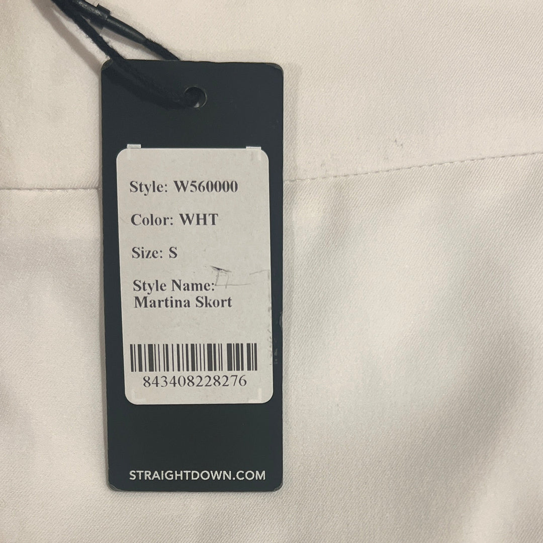 Straight Down Women's Skort Martina 16" White Size S
