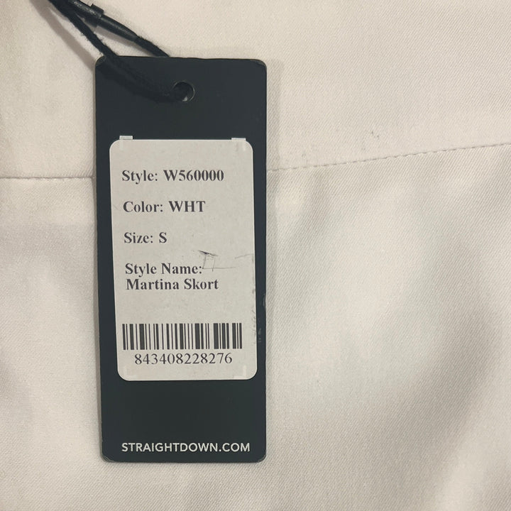 Straight Down Women's Skort Martina 16" White Size S