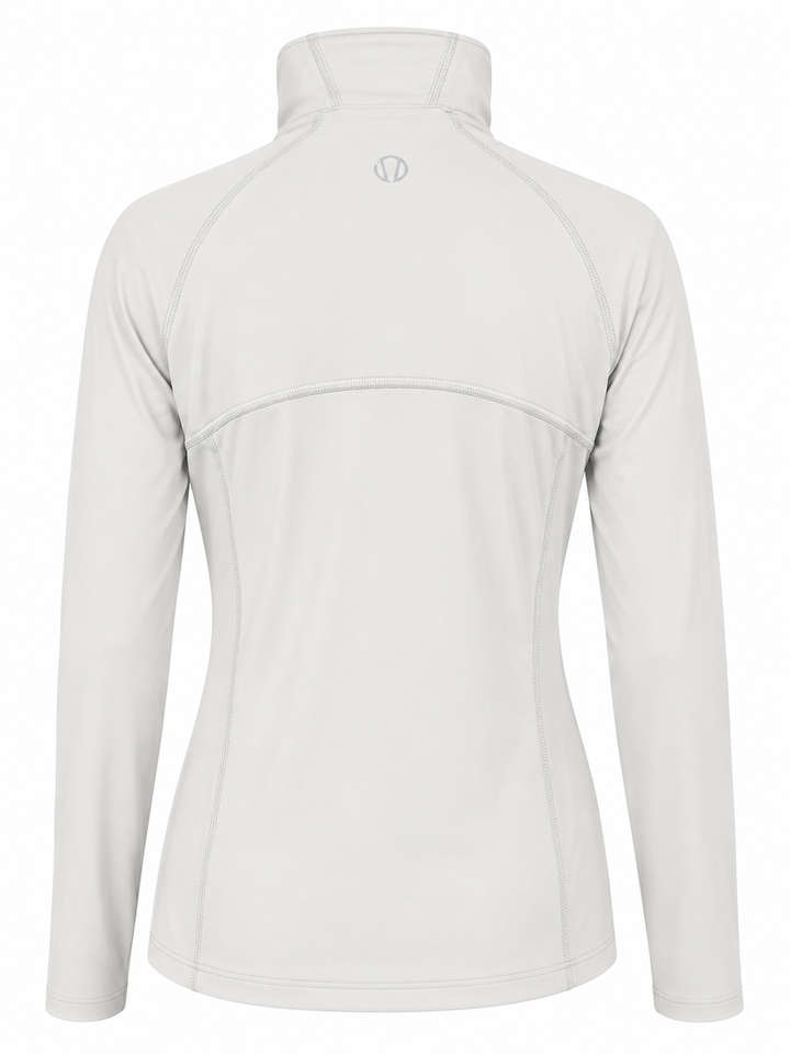 Sunice Anam Aerosoft Performance Quarter-Zip Pullover - Down Gray - Medium