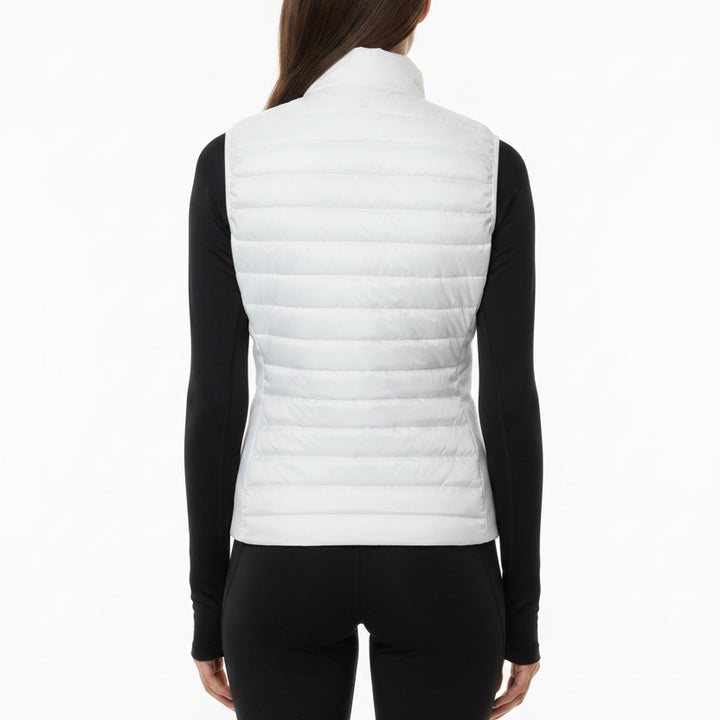 G/FORE Women's Vest Quilted Stretch Tech Snow Size S