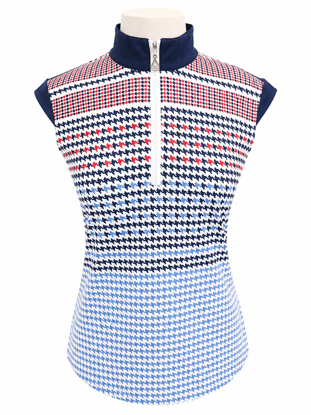 SanSoleil SOLCOOL Sleeveless Mock - Draper Cornflower