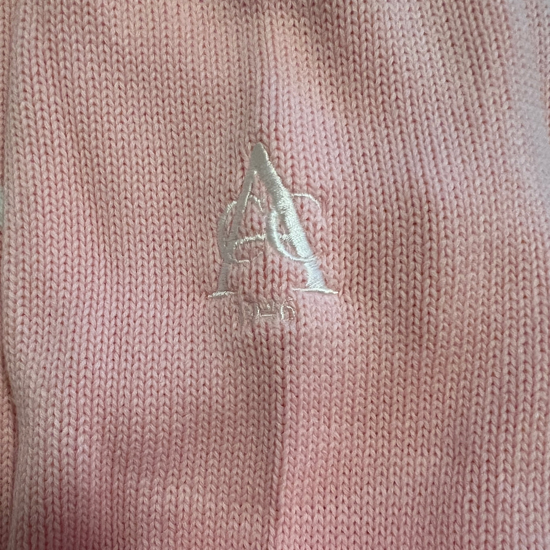 Renwick Women's Golf Sweater Club Heart (w/logo) Pink Size XS
