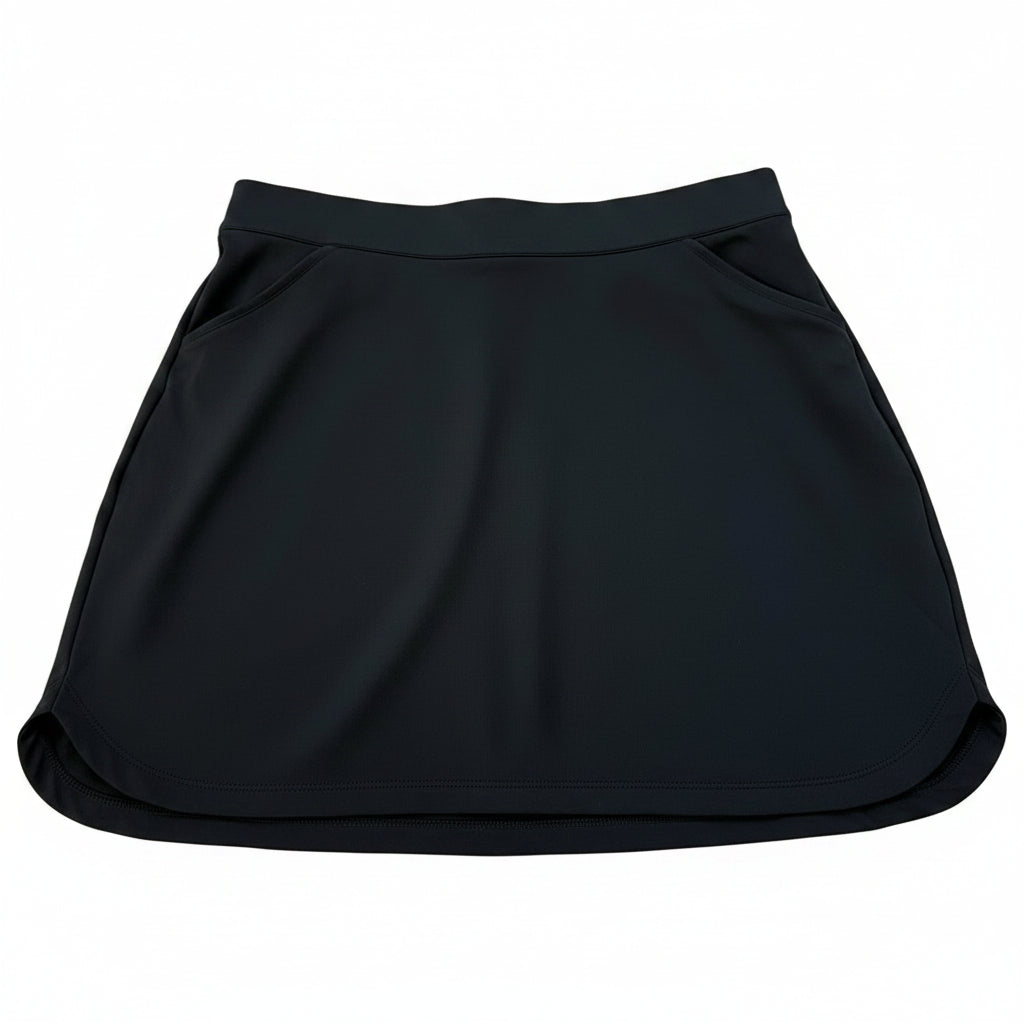 Peter Millar Black Golf Skort 17" - Large - Skorzie