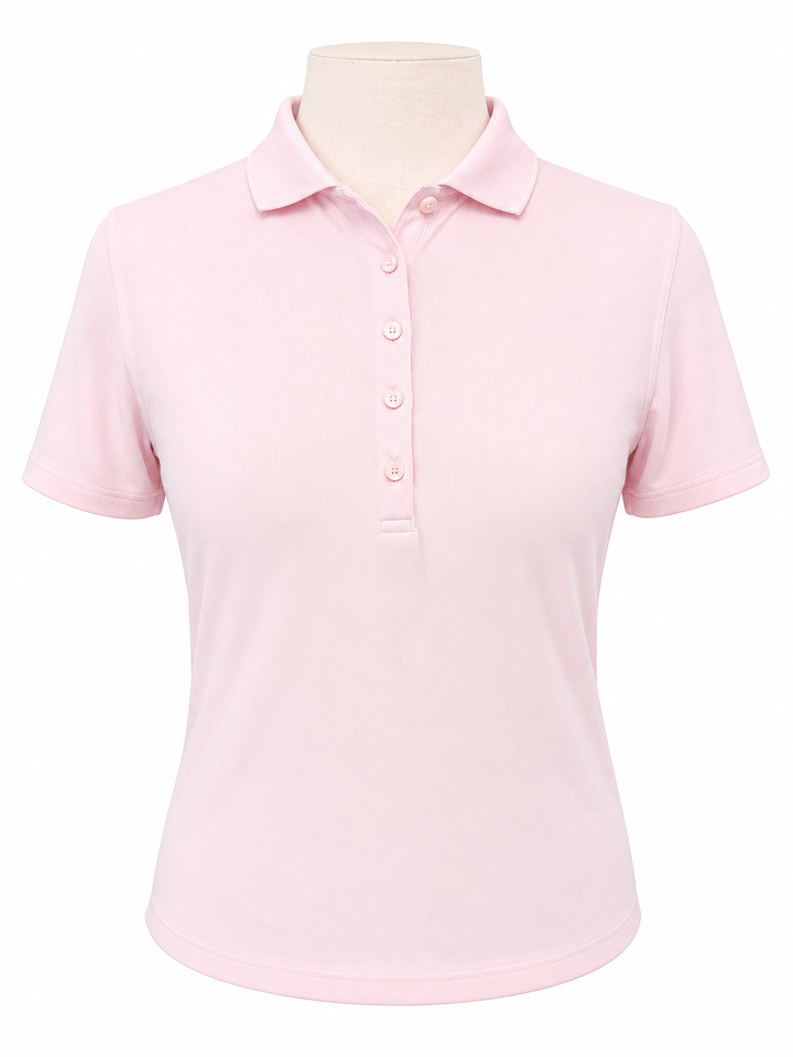 G/FORE Tech Nylon Rib Polo - Blush - Small