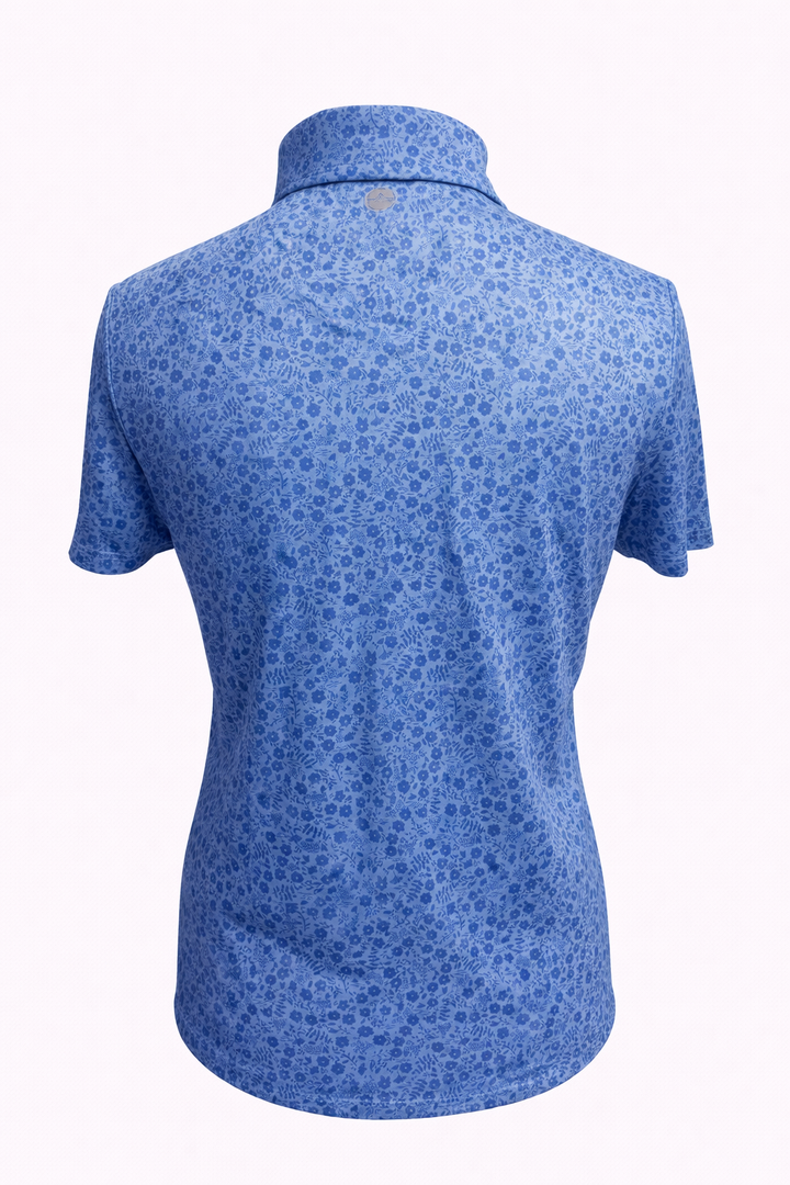 Flag & Anthem MVP Polo - Blue Floral - Small - Skorzie