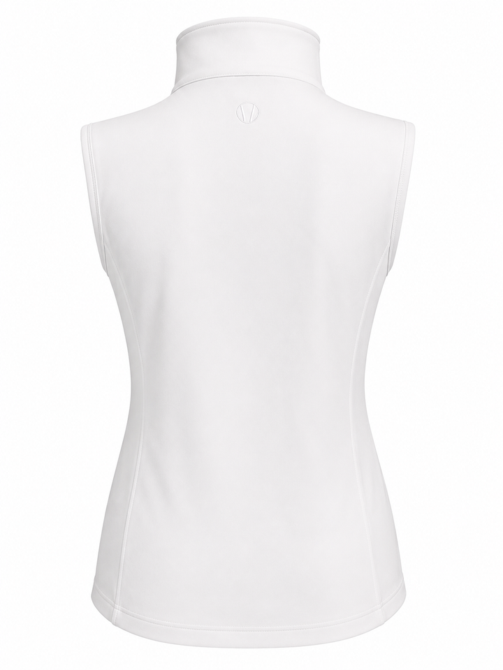Sunice Women's Elise Lightweight Wind Vest - Midnight/White - Small
