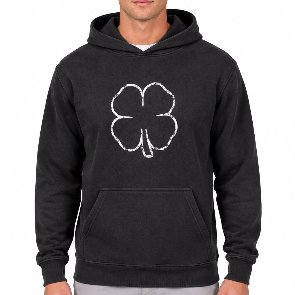 Black Clover Men's Golf Hoodie Clover Luck Black Size L