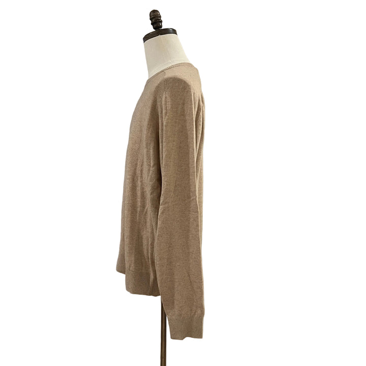 B. Draddy Cashmere Crewneck - Camel Heather - Skorzie