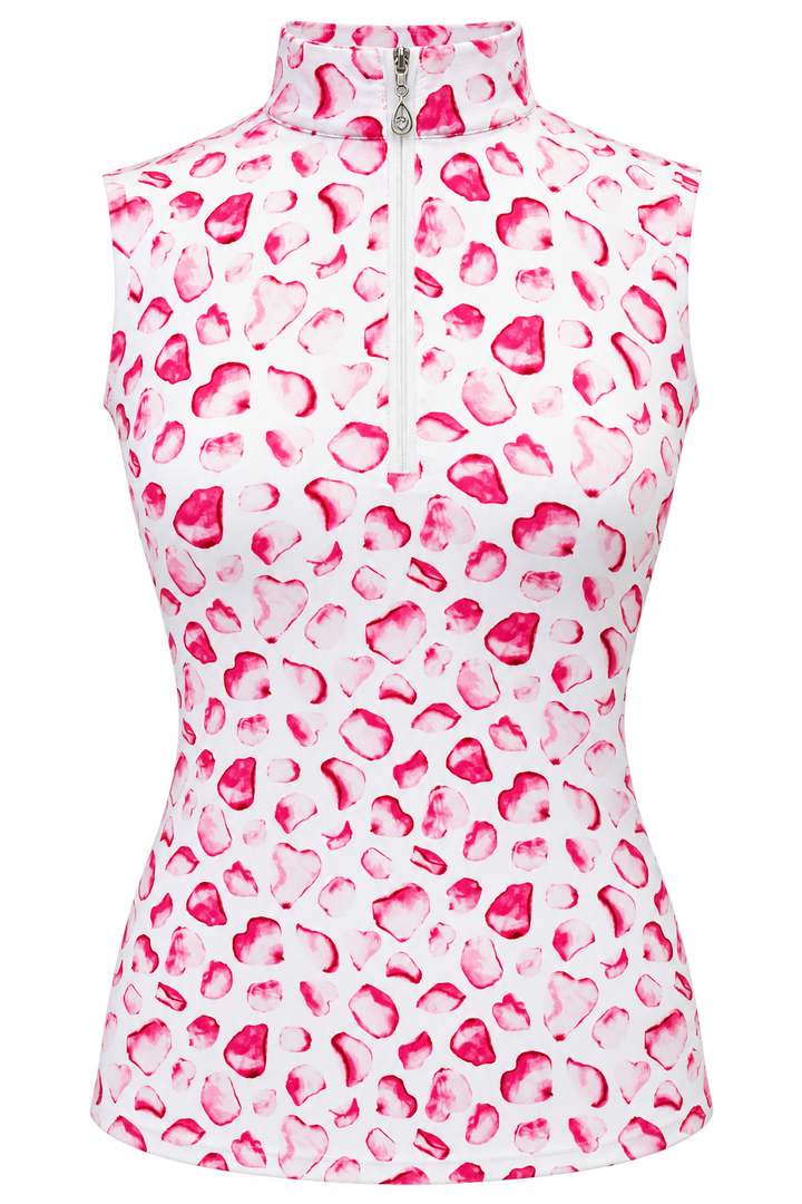 SanSoleil SolCool Sleeveless Mock  - Rose Petals