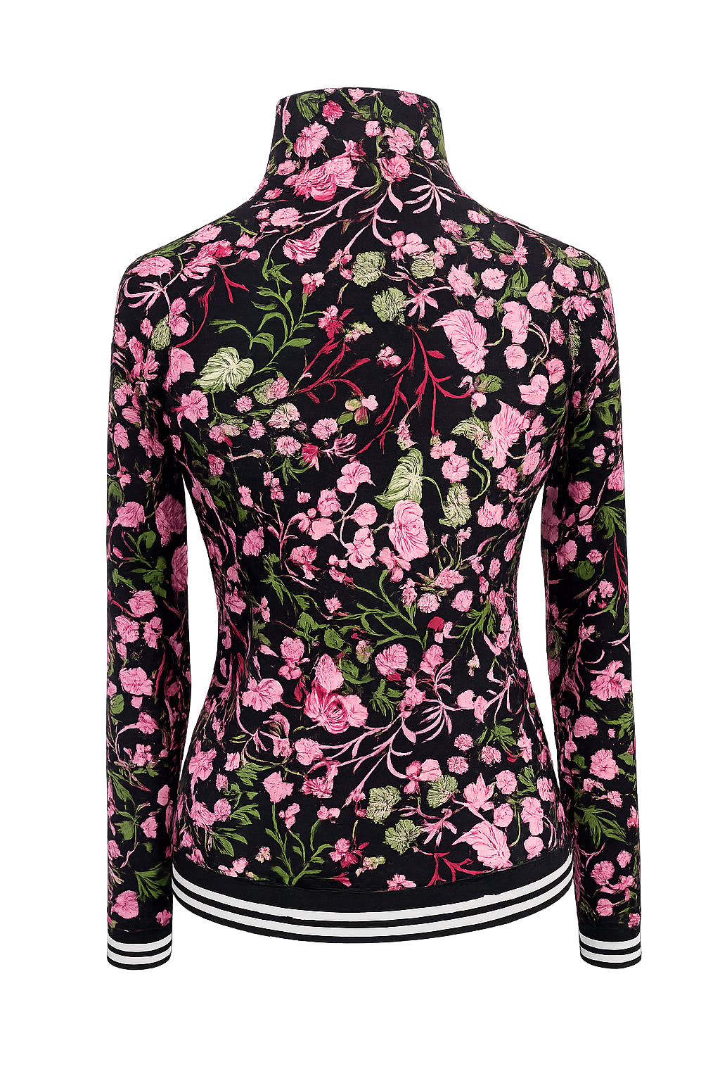 Kastel Denmark Black Modern Begonia Full Zip Track Jacket - XS - Skorzie