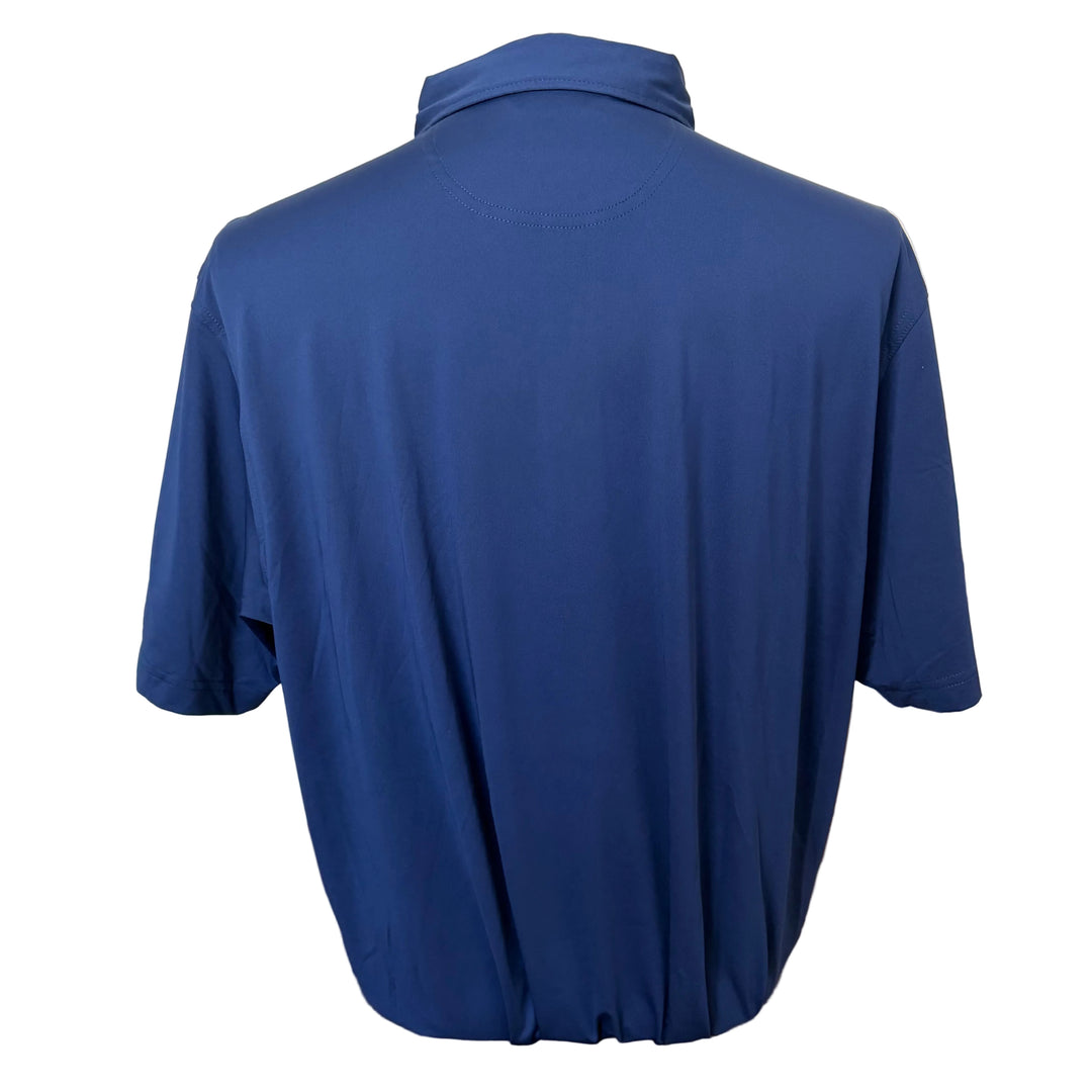 Bobby Jones Performance Jersey Solid Polo (w/ logo) - Summer Navy - Skorzie