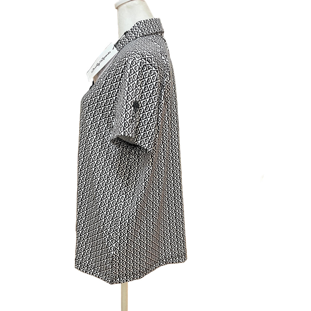 Daily Sports Cap Sleeve Polo (w/ logo) - Diamond - X-Large - Skorzie