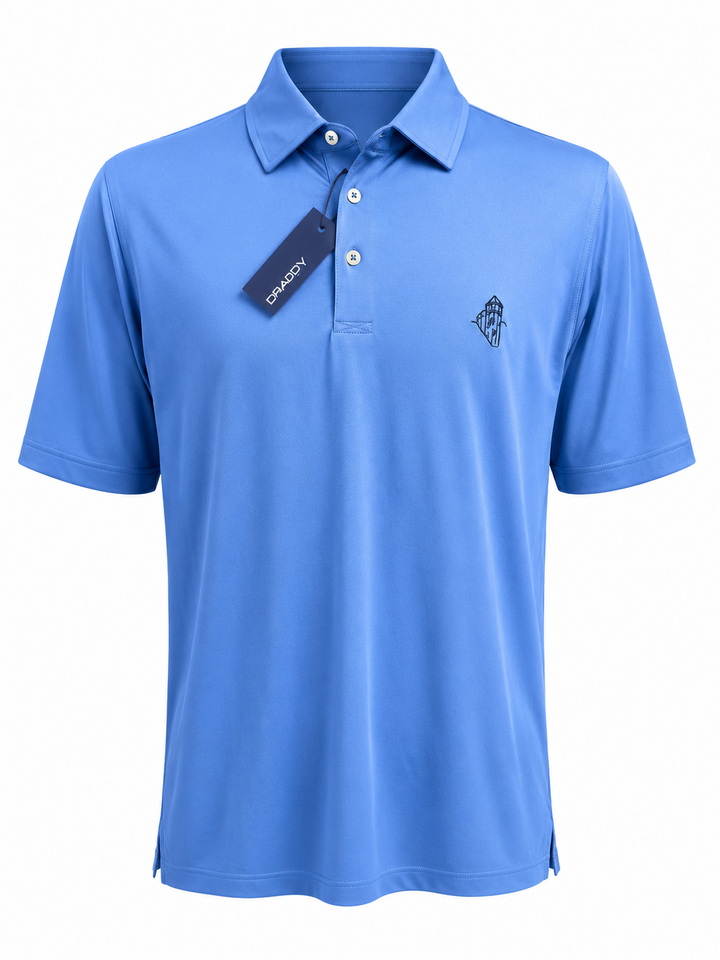 B Draddy Ryan Polo (w/ logo) - MAC Blue - Large