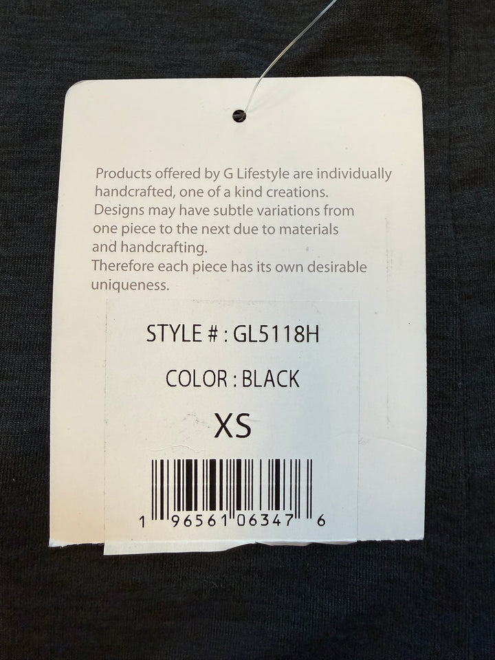 G-Lifestyle Women's Crop Sweatshirt - Black - XS