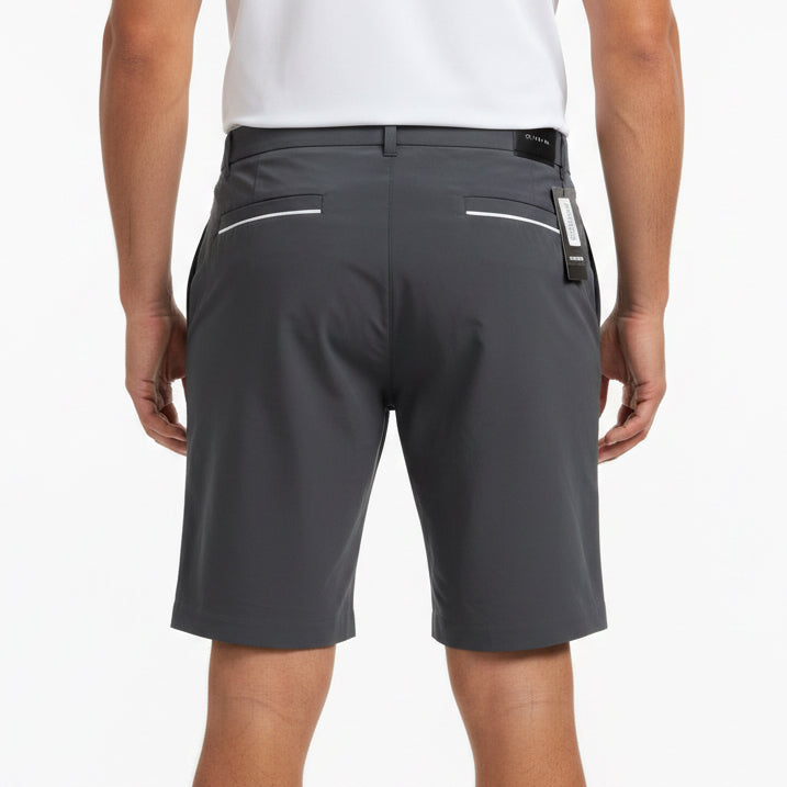 J.Lindeberg Men's Golf Shorts Ezra 10" Asphalt Size 38