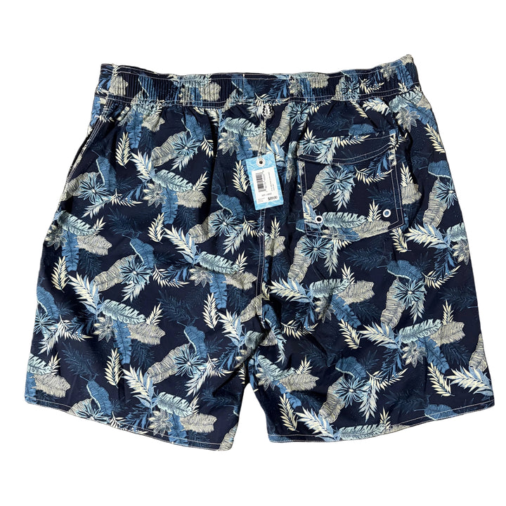 Johnnie-O Shore Haven Swim Trunks 7" - Navy - Large - Skorzie