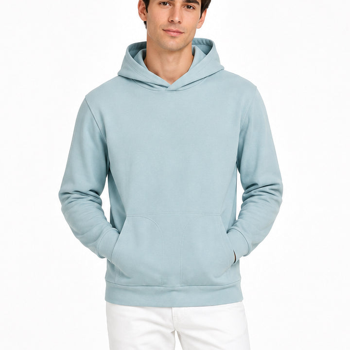 League Men's All Day Hoodie Light Blue Size M (FINAL SALE ITEM)