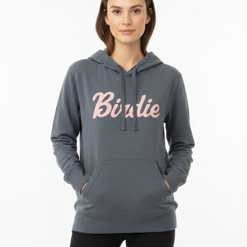 Standard Recreation Hooded LS (w/ logo) - Dusty Blue (FINAL SALE ITEM)