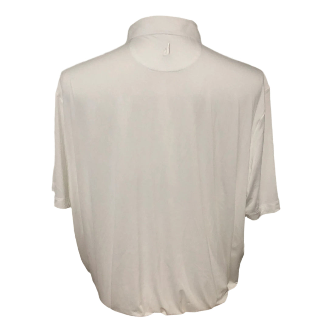 Johnnie-O Polo (w/ logo) - White - X-Large - Skorzie