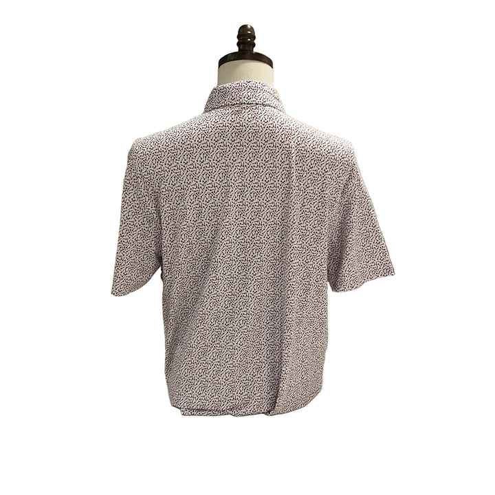 IBKUL Mini Darts Polo - Berry - Large - Skorzie