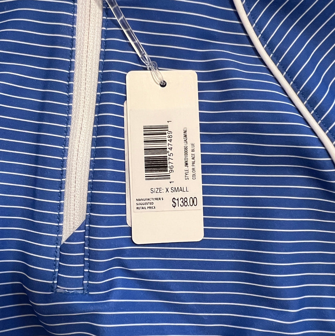 Johnnie-O Women's Golf L/S Polo Jasmine (w/logo) Palace Blue