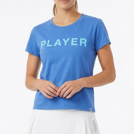 Rally Club Women's Tee "Player" Royal Blue (FINAL SALE ITEM)