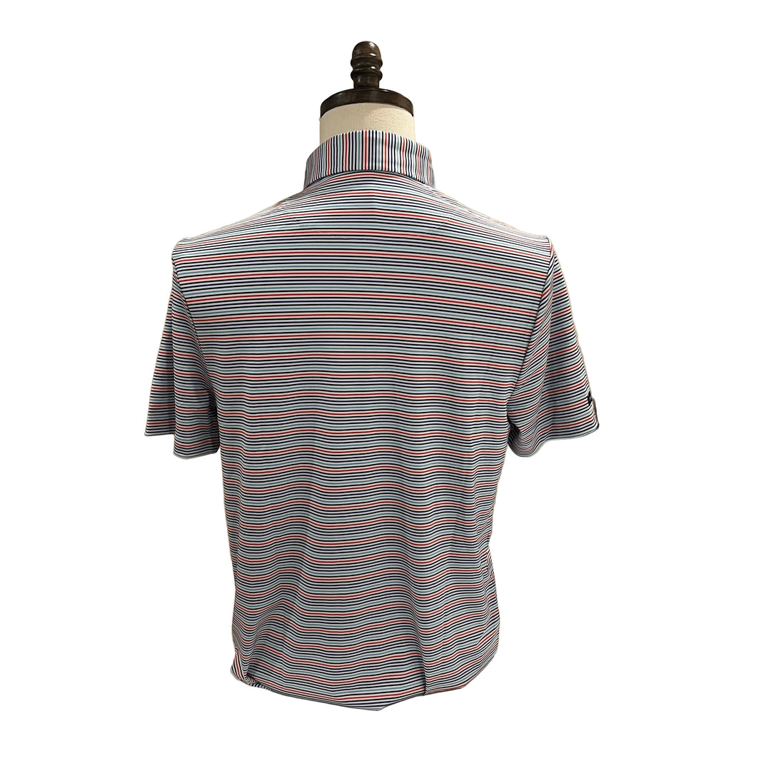 Good Good Golf Celebrate Polo - Colored Stripe - Skorzie