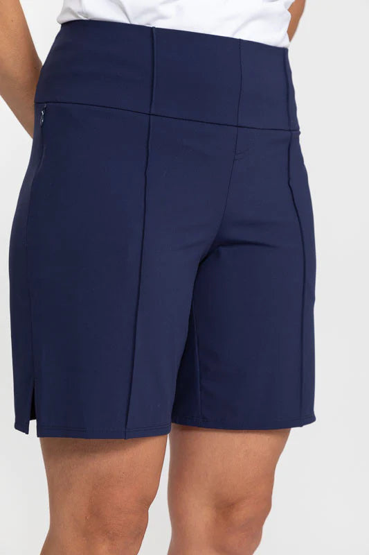 Kinona Tailored And Trim Shorts - Navy - Skorzie