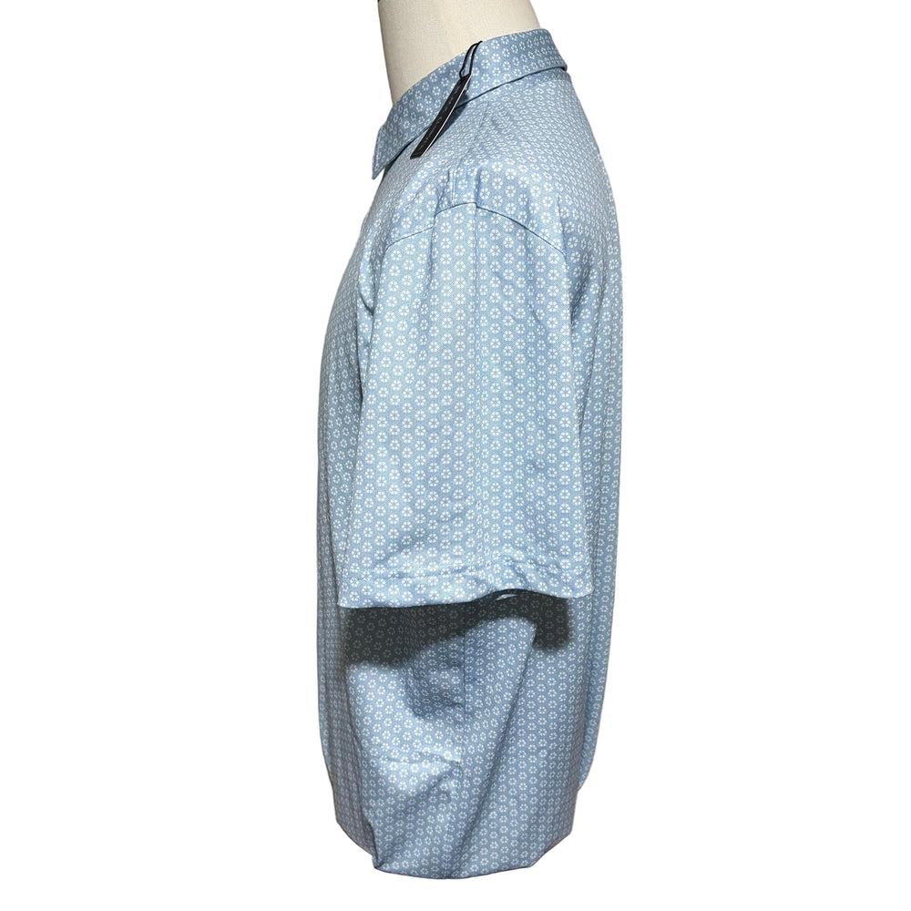 Black Clover Radiance Polo - Peri Blue - Large - Skorzie