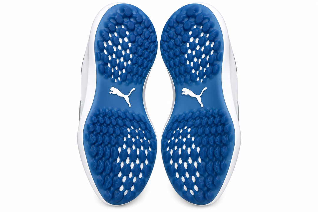 Puma Ladies Ignite Fasten8 Golf Shoes - Size 11 - Silver/Blue