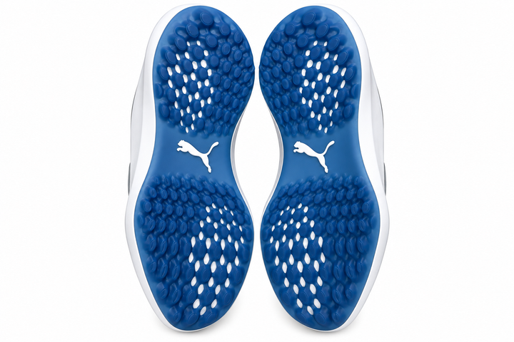Puma Ladies Ignite Fasten8 Golf Shoes - Size 11 - Silver/Blue