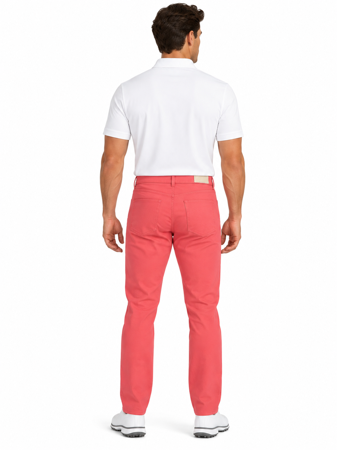 Peter Millar Men's Five-Pocket Pant - Chili