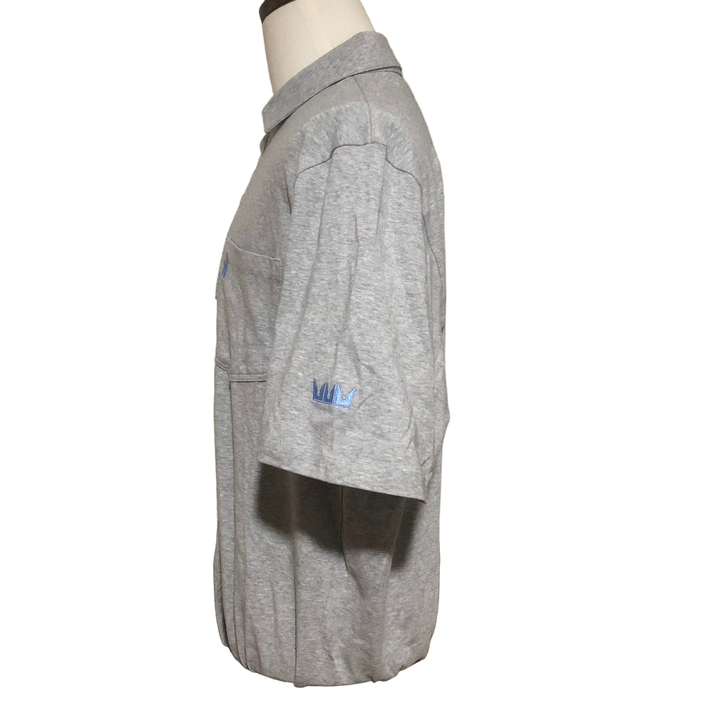 Johnnie-O Original Button Polo (w/ logo) - Heather Grey - X-Large - Skorzie