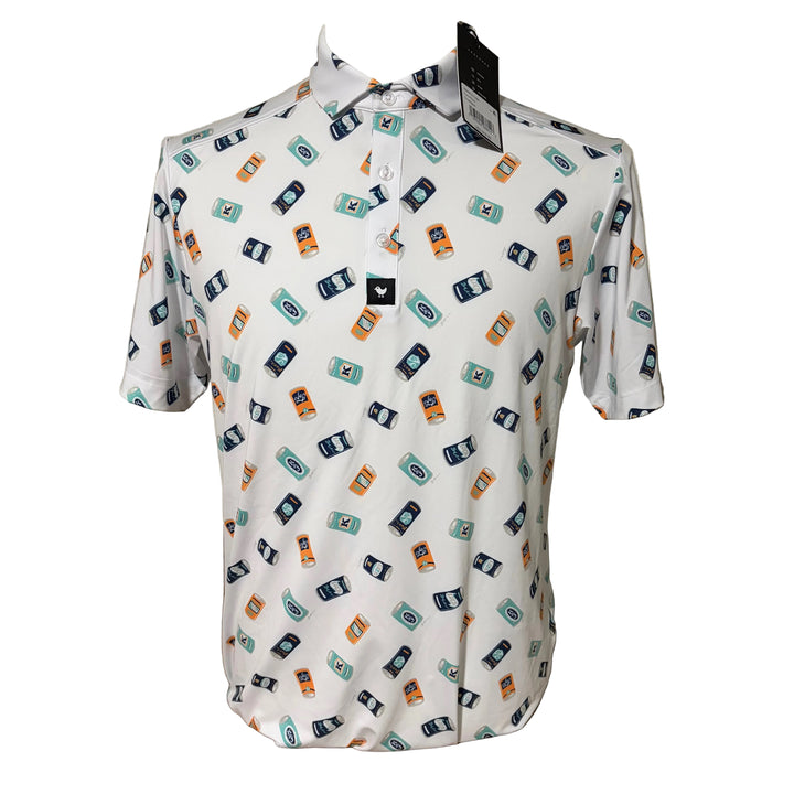 Bad Birdie Men's Core Performance Polo (w/logo) - Crushable (FINAL SALE ITEM)