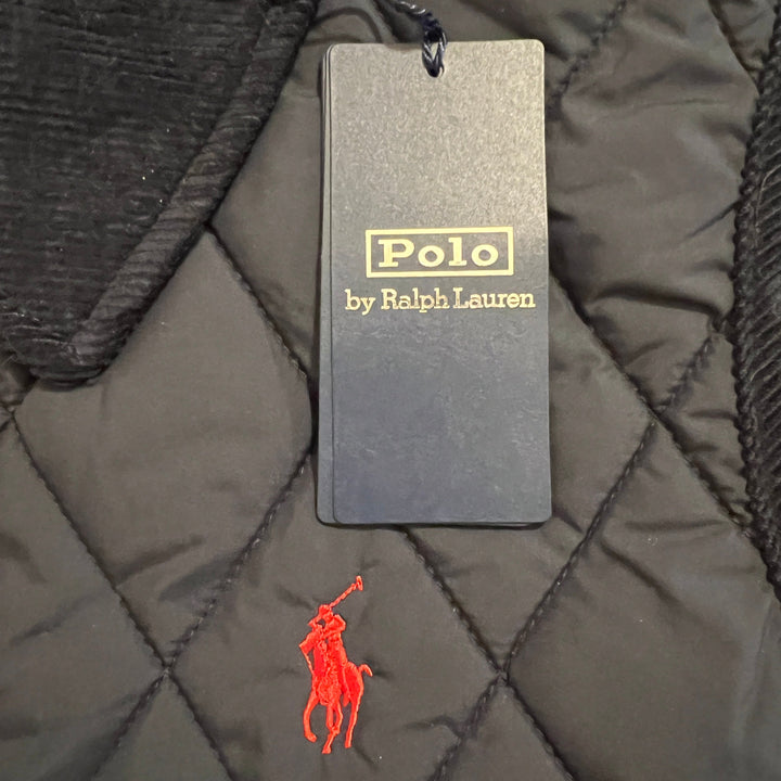 Ralph Lauren Women's Golf Vest Poly Woven Navy Size S