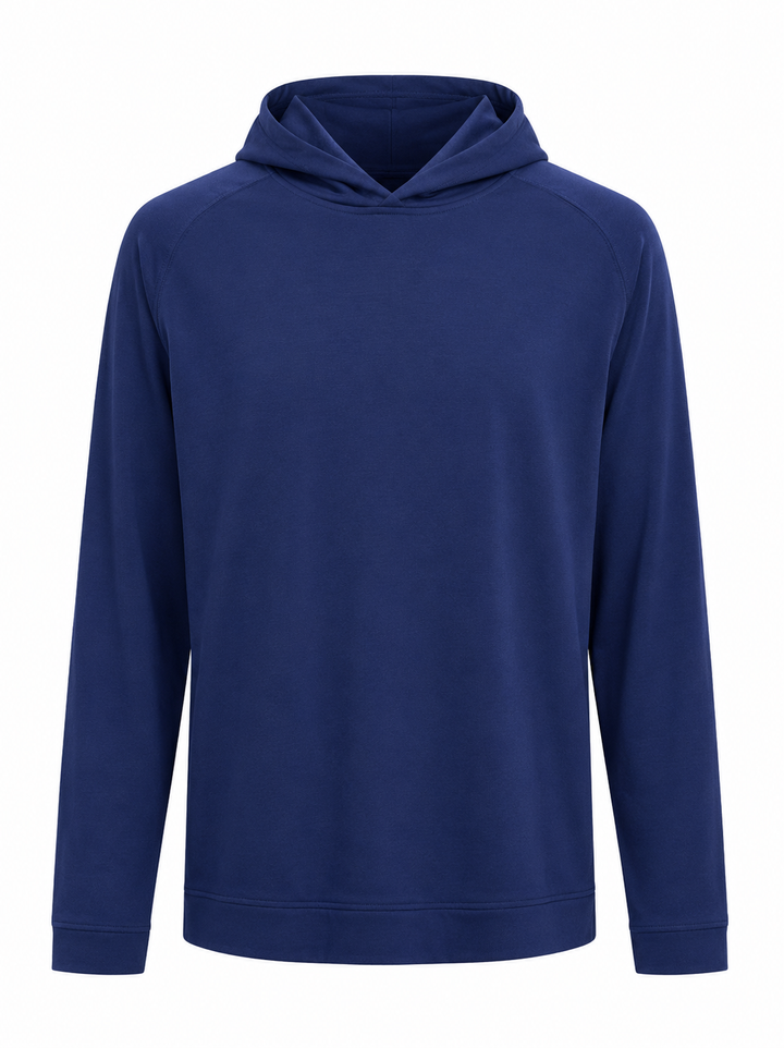 Holderness & Bourne Men's Lawson Pullover Hoodie (w/logo) - Navy - XXL - Skorzie