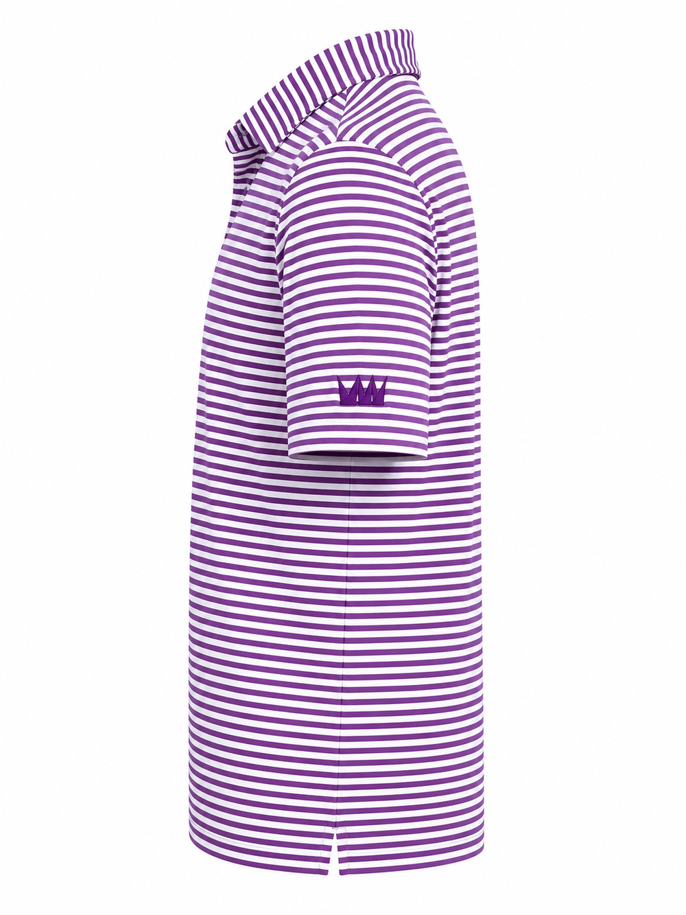 Holderness & Bourne Men's Maxwell Golf Polo (w/logo) - Purple Stripe - XXL - Skorzie