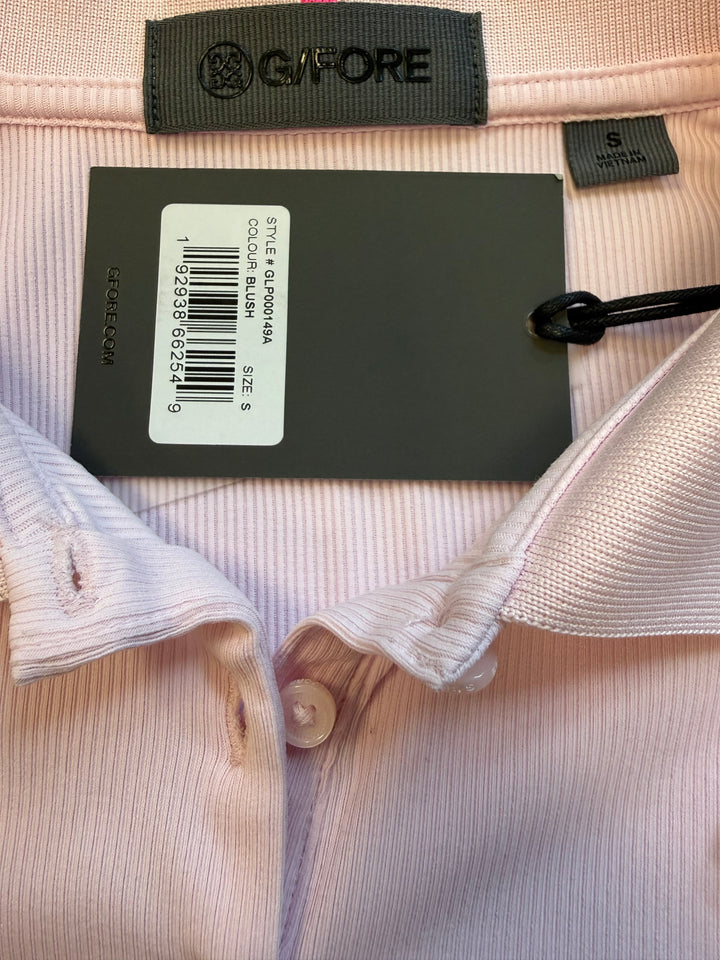 G/FORE Tech Nylon Rib Polo - Blush - Small