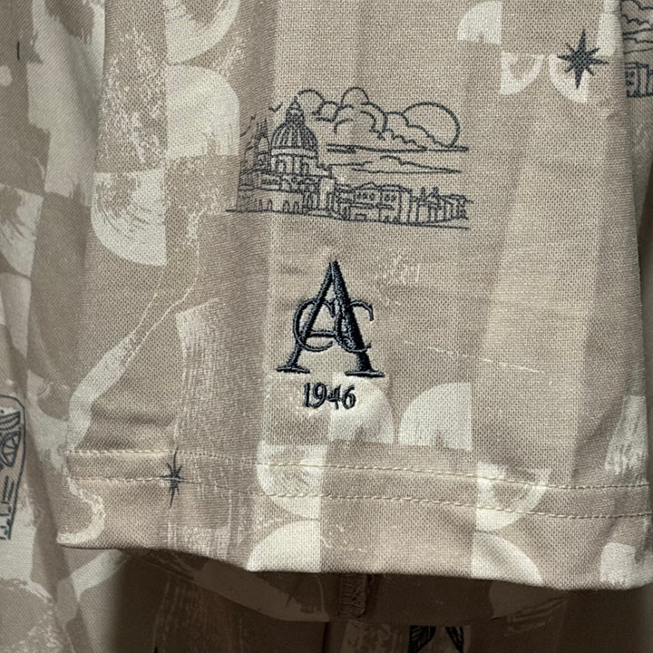 Travis Mathew Featherweight Spritz Polo (w/logo) - Island Fossil - Large - Skorzie